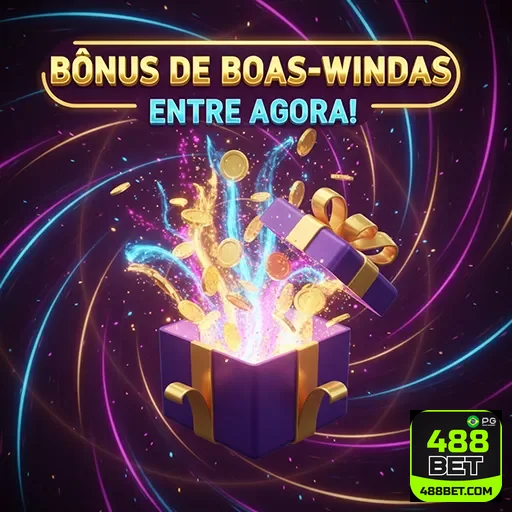 Imagem destacando o bônus da 488bet, site de apostas, promovendo vantagens e promoções especiais.