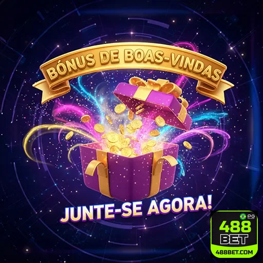 Imagem promovendo bônus no 488bet, site de apostas esportivas e cassino, destacando ofertas especiais para os usuários.