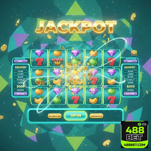 Imagem de diversos slots com bônus especiais destacando variedade